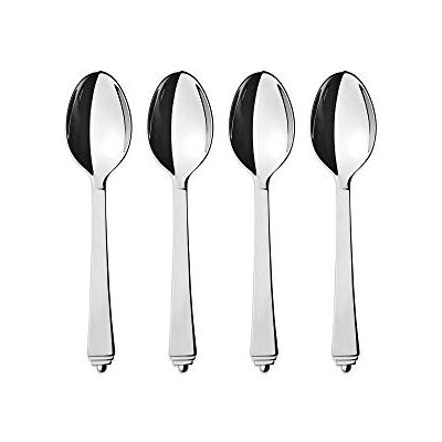 Jensen Pyramid Dessert Spoon Giftbox Ss 4 Pcs Jensen Pyramid Dessert Spoon Giftbox Ss 4 Pcs