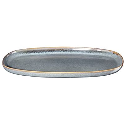 ASA 27200118 SAISONS Denim Platte oval 28,5 x 16 cm, Blau ASA 27200118 SAISONS Denim Platte oval 28,5 x 16 cm, Blau