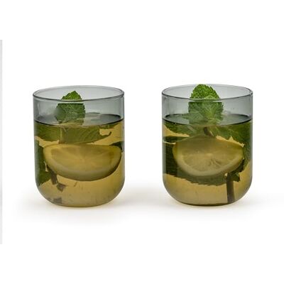 Bredemeijer -Glas Padua grau 2er Set Bredemeijer -Glas Padua grau 2er Set