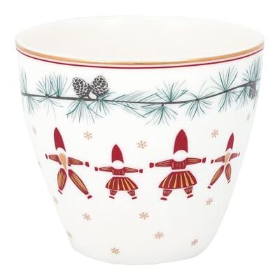 GreenGate Latte Cup Juana White GreenGate Latte Cup Juana White