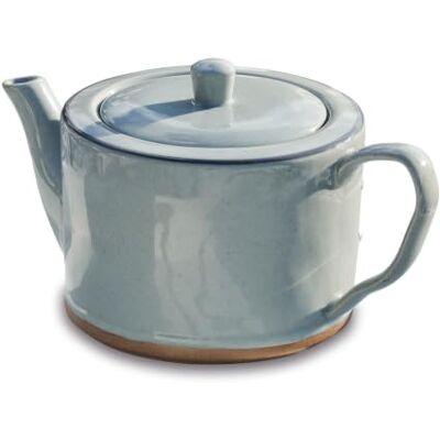 Loberon Teekanne Biarré, grau mediterraner Charakter, schlichtes Design, Geschirr, Tischaccessoires, Küchenzubehör, Tischdekoration, Steinzeug Loberon Teekanne Biarré, grau mediterraner Charakter, schlichtes Design, Geschirr, Tischaccessoires, Küchenzubehör, Tischdekoration, Steinzeug
