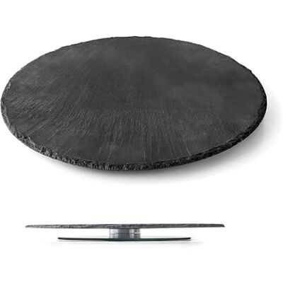 LACOR 61235 Tafelsockel, Küchentafeltablett, Funktional und Vielseitig, Leicht zu Reinigen, Drehbare Oberfläche, Praktisch Einsetzbar, Vielseitige Dekoration, Höhe 2.5 cm, Durchmesser 35 cm LACOR 61235 Tafelsockel, Küchentafeltablett, Funktional und Vielseitig, Leicht zu Reinigen, Drehbare Oberfläche, Praktisch Einsetzbar, Vielseitige Dekoration, Höhe 2.5 cm, Durchmesser 35 cm