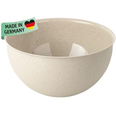 Koziol PALSBY M & L Schüssel 2 & 5 Liter Salatschale Servierschale Rührschüssel bruchfest stapelbar biozirkulärer Kunststoff spülmaschinengeeignet Küche Haushalt (nature desert sand, 2 Liter) Koziol PALSBY M & L Schüssel 2 & 5 Liter Salatschale Servierschale Rührschüssel bruchfest stapelbar biozirkulärer Kunststoff spülmaschinengeeignet Küche Haushalt (nature desert sand, 2 Liter)