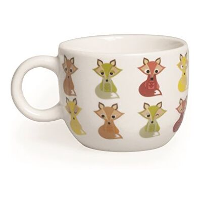 Excelsa Animals Tasse Kaffee, 70 ml, Porzellan, Weiß Fuchs 6.3x6.3x4.8 cm Weiß/bunt Excelsa Animals Tasse Kaffee, 70 ml, Porzellan, Weiß Fuchs 6.3x6.3x4.8 cm Weiß/bunt