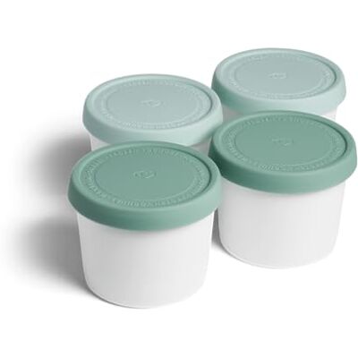 Springlane Kitchen SPRINGLANE 4er-Set Eisbehälter für Speiseeis 400 ml, Aufbewahrungsbehälter, Gefrierdosen, Eis-Container BPA-frei in Lebensmittelqualität Springlane Kitchen SPRINGLANE 4er-Set Eisbehälter für Speiseeis 400 ml, Aufbewahrungsbehälter, Gefrierdosen, Eis-Container BPA-frei in Lebensmittelqualität