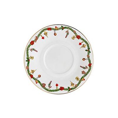 Hutschenreuther Nora Christmas Kombi-Untertasse 16 cm Hutschenreuther Nora Christmas Kombi-Untertasse 16 cm