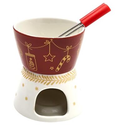 Tognana , Schokoladenset mit kleinen Gabeln Sweet Christmas, Stoneware, Mehrfarbig Tognana , Schokoladenset mit kleinen Gabeln Sweet Christmas, Stoneware, Mehrfarbig