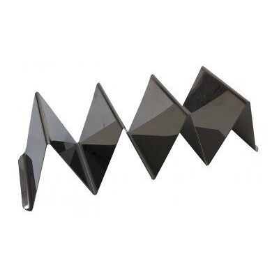Pal - ed Pita-Taco-Ständer von Pal Ed Edelstahl, 1 Level, 30 cm lang, 10 cm breit, 9 cm hoch Pal - ed Pita-Taco-Ständer von Pal Ed Edelstahl, 1 Level, 30 cm lang, 10 cm breit, 9 cm hoch