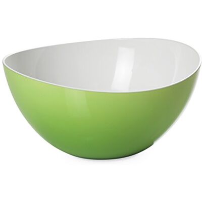 omada Salatschüssel aus Kunststoff 1,5 Liter, Bunte Küchenschüssel Ideal für Salate, Pasta und Beilagen, Buntes Design, Robust und Platzsparend, 20,5x H9,5 cm, Trendy Kollektion omada Salatschüssel aus Kunststoff 1,5 Liter, Bunte Küchenschüssel Ideal für Salate, Pasta und Beilagen, Buntes Design, Robust und Platzsparend, 20,5x H9,5 cm, Trendy Kollektion