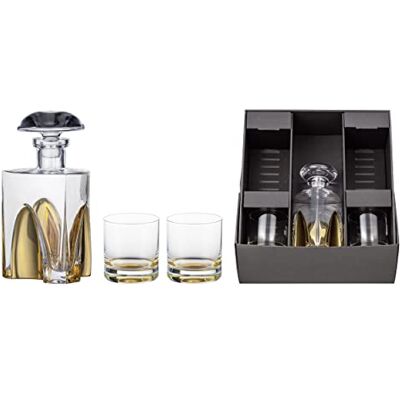 EISCH Geschenkset Gentleman Gold mit Karaffe und 2 x Whiskyglas EISCH Geschenkset Gentleman Gold mit Karaffe und 2 x Whiskyglas