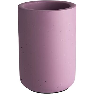 APS Flaschenkühler Element aus Beton mit möbelschonender Unterseite für 0,7-1,5 Liter-Flaschen Ø 12/10 cm, Höhe 19 cm, Lavendel, Rosa APS Flaschenkühler Element aus Beton mit möbelschonender Unterseite für 0,7-1,5 Liter-Flaschen Ø 12/10 cm, Höhe 19 cm, Lavendel, Rosa