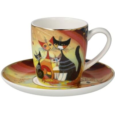 Goebel Espressotasse Gatti in autunno Rosina Wachtmeister Goebel Espressotasse Gatti in autunno Rosina Wachtmeister