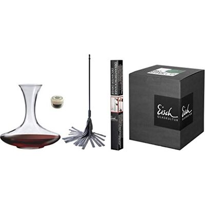 EISCH Geschenkset Dekanter mit Reinigungskugeln und Trockner EISCH Geschenkset Dekanter mit Reinigungskugeln und Trockner