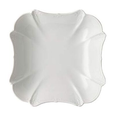 Hutschenreuther Baronesse Weiß Schüssel 23 cm eckig Hutschenreuther Baronesse Weiß Schüssel 23 cm eckig