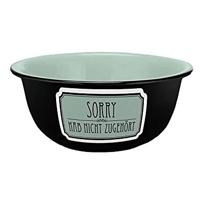 Gedalabels Müslischale Sorry hab nicht zugehört Emaille-Optik 600mlMüslischale Ich hasse Menschen Emaille-Optik 600ml, Keramik, Schale, Dessertschale, Müsli, Eis, , Grün Gedalabels Müslischale Sorry hab nicht zugehört Emaille-Optik 600mlMüslischale Ich hasse Menschen Emaille-Optik 600ml, Keramik, Schale, Dessertschale, Müsli, Eis, , Grün
