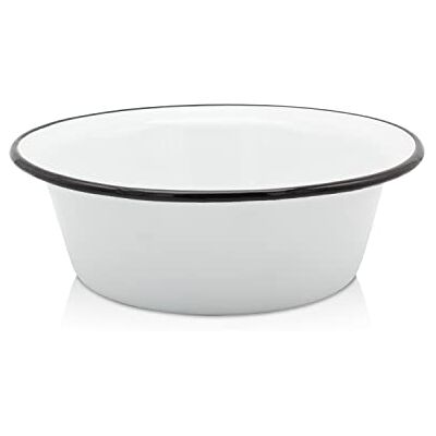 Krüger Haushaltswaren Krüger Emaille Schüssel Weiß Ø 20 cm (1,2 L) Küchenschüssel Für Salate, Obst & Beilagen PFAS-frei Schnitt- & kratzfeste Emaille Spülmaschinengeeignet Geschmacksneutral Krüger Haushaltswaren Krüger Emaille Schüssel Weiß Ø 20 cm (1,2 L) Küchenschüssel Für Salate, Obst & Beilagen PFAS-frei Schnitt- & kratzfeste Emaille Spülmaschinengeeignet Geschmacksneutral