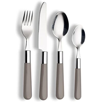 Echtwerk EW-BT-1805 16-teilige Edelstahlbesteck-Set - Grau Echtwerk EW-BT-1805 16-teilige Edelstahlbesteck-Set - Grau