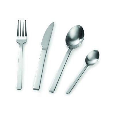 Barazzoni 71090002401 Besteckset 24-teilig Zaffiria Satinata, Edelstahl, Silber/schwarz Barazzoni 71090002401 Besteckset 24-teilig Zaffiria Satinata, Edelstahl, Silber/schwarz