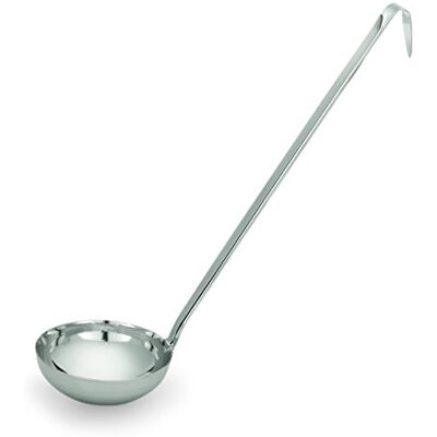 getgastro Schöpfkelle aus Chromnickelstahl, KÜCHENWERKZEUG SERIE 1550 hochglanzpoliert und mit fugenlosem Hakenstiel aus einem Stück, XTRA PREISWERT und in vier verschiedenen Ausführungen / Durchmesser der Kelle: Ø 6, 9, 10 oder 12 cm (A3 Ø 10 cm) getgastro Schöpfkelle aus Chromnickelstahl, KÜCHENWERKZEUG SERIE 1550 hochglanzpoliert und mit fugenlosem Hakenstiel aus einem Stück, XTRA PREISWERT und in vier verschiedenen Ausführungen / Durchmesser der Kelle: Ø 6, 9, 10 oder 12 cm (A3 Ø 10 cm)