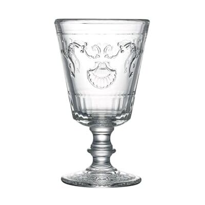 La Rochère Mechanisches Glas mit Fuß, Versailes-Herkunft La Rochère Mechanisches Glas mit Fuß, Versailes-Herkunft
