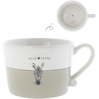 Bastion Collections Becher mit Henkel wild thing Keramikbecher weiss titane Keramikgeschirr BC Cup gedeckter Tisch Geschirr, RJ/CUP 079 BT, Weiss, Titane, Schwarz Bastion Collections Becher mit Henkel wild thing Keramikbecher weiss titane Keramikgeschirr BC Cup gedeckter Tisch Geschirr, RJ/CUP 079 BT, Weiss, Titane, Schwarz