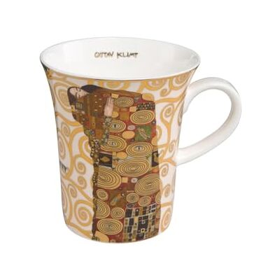 Goebel Gustav Klimt Becher, Tasse Die Erfüllung 400ml Porzellan Goebel Gustav Klimt Becher, Tasse Die Erfüllung 400ml Porzellan