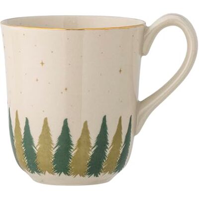 Bloomingville Spruce Becher 350 ml beige - Tasse Bloomingville Spruce Becher 350 ml beige - Tasse