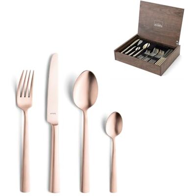 Amefa VENTURA Besteckset 24-teilig 6 Personen, 18/10-Edelstahl, Kupfer Amefa VENTURA Besteckset 24-teilig 6 Personen, 18/10-Edelstahl, Kupfer
