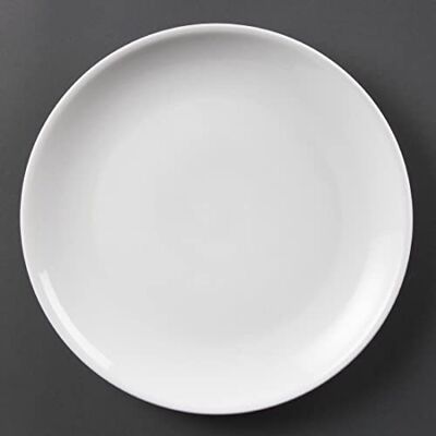 Olympia Whiteware Coupe Service Teller 280 mm Porzellan Restaurant Olympia Whiteware Coupe Service Teller 280 mm Porzellan Restaurant