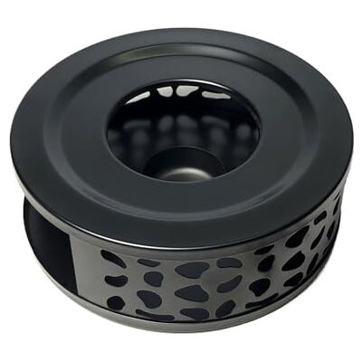 XPing Edelstahl Stövchen mit Teelichthalter Ø 15 cm – Teewärmer für Teekanne und Kaffeekanne, rostfrei, modernes Lochmuster, rutschfest & Kratzfest XPing Edelstahl Stövchen mit Teelichthalter Ø 15 cm – Teewärmer für Teekanne und Kaffeekanne, rostfrei, modernes Lochmuster, rutschfest & Kratzfest