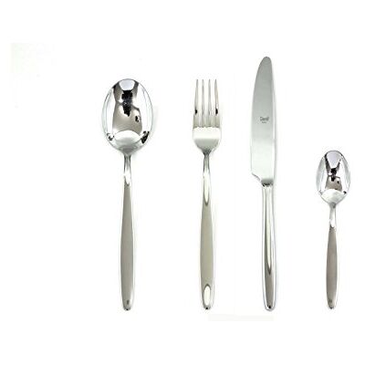 MEPRA 101628024 Besteck-Set mit hohlem Griff, Edelstahl, Silber MEPRA 101628024 Besteck-Set mit hohlem Griff, Edelstahl, Silber