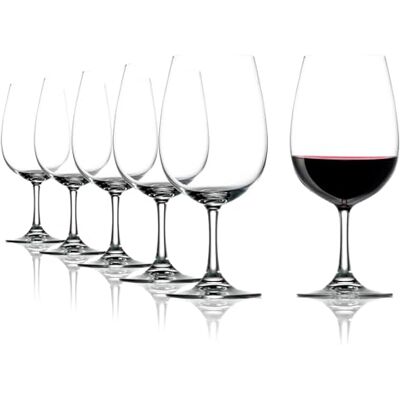 Stölzle Lausitz Weinland Rotweingläser Bordeauxgläser 450 ml, 6er-Set Rotweingläser und Bordeauxgläser für optimale Aromaentfaltung, aus Kristallglas, stoßfest & spülmaschinengeeignet Stölzle Lausitz Weinland Rotweingläser Bordeauxgläser 450 ml, 6er-Set Rotweingläser und Bordeauxgläser für optimale Aromaentfaltung, aus Kristallglas, stoßfest & spülmaschinengeeignet