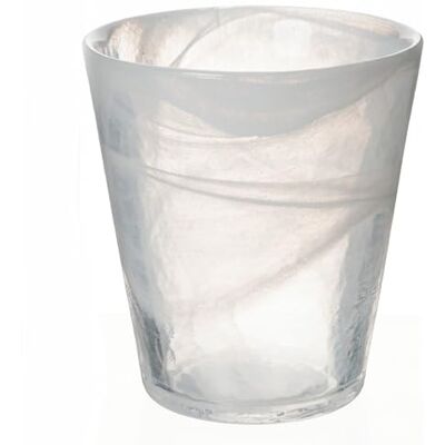 Tivoli 6er Set Wasserglas konisch 250ml aus Glas mit Farbverlauf weiß Alabaster Tivoli 6er Set Wasserglas konisch 250ml aus Glas mit Farbverlauf weiß Alabaster