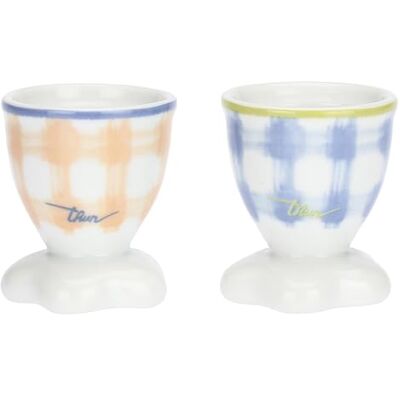 THUN Set 2 Eierbecher, Porzellan, Kollektion Frühlingsgarten, Ø 5 cm, Höhe 5 cm THUN Set 2 Eierbecher, Porzellan, Kollektion Frühlingsgarten, Ø 5 cm, Höhe 5 cm