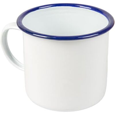 García de Pou 6 Stück - Emaillebecher 700 Ml Ø 10X10 Cm - Becher García de Pou 6 Stück - Emaillebecher 700 Ml Ø 10X10 Cm - Becher