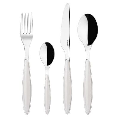 Guzzini Feeling, 24-Teiliges Besteckset Cream, 15,8 x 7,5 x h25,5 cm 23000004 Guzzini Feeling, 24-Teiliges Besteckset Cream, 15,8 x 7,5 x h25,5 cm 23000004
