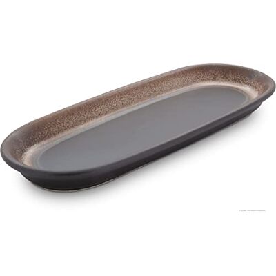 Bunzlauer keramik Original Servierplatte 28,3x11,1x2,5 cm, Dekor ZACIEK Bunzlauer keramik Original Servierplatte 28,3x11,1x2,5 cm, Dekor ZACIEK