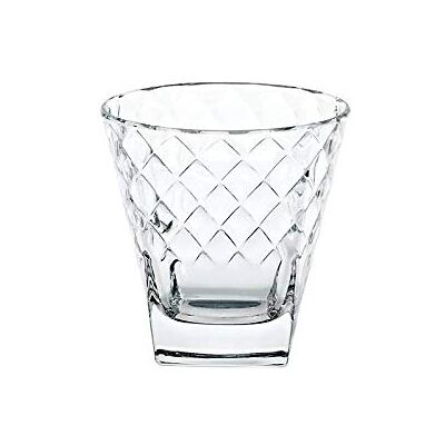 CRISTALICA Trinkglas Becher Saft Wasser Softdrink Küche Alltagsglas Wabenmuster 240ml klar CRISTALICA Trinkglas Becher Saft Wasser Softdrink Küche Alltagsglas Wabenmuster 240ml klar