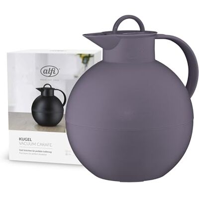 alfi KUGEL Isolierkanne 0,94 l, Hartglaseinsatz, 12h heiß, wisteria alfi KUGEL Isolierkanne 0,94 l, Hartglaseinsatz, 12h heiß, wisteria