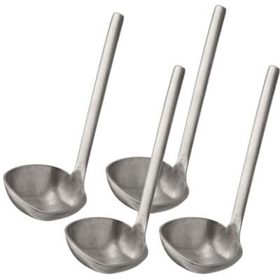 APS 75940 Löffel BULQ, 4er-Set, Edelstahl, PVD-beschichtet, Löffelmaß 4,5 x 4,5 cm, Gesamtlänge 12,5 cm, Vintage-Look APS 75940 Löffel BULQ, 4er-Set, Edelstahl, PVD-beschichtet, Löffelmaß 4,5 x 4,5 cm, Gesamtlänge 12,5 cm, Vintage-Look