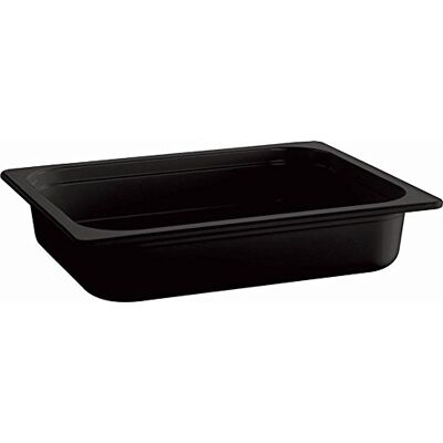 APS GN 1/2 Behälter - Melamin - Schwarz - 3,4 Liter - Servier & Buffetware APS GN 1/2 Behälter - Melamin - Schwarz - 3,4 Liter - Servier & Buffetware
