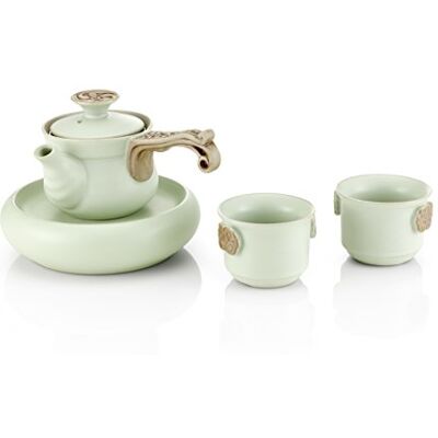 TEA SOUL B6021250 Ru Porzellan Teeset, grün TEA SOUL B6021250 Ru Porzellan Teeset, grün
