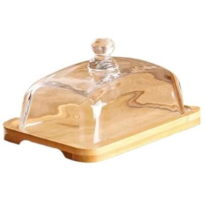 Zf9tBw5sH Butterdose Rechteckige Butterteller-Glasabdeckung aus Holz Butterbehälter Dim Sum Kuchen-Dessertteller(Khaki) Zf9tBw5sH Butterdose Rechteckige Butterteller-Glasabdeckung aus Holz Butterbehälter Dim Sum Kuchen-Dessertteller(Khaki)