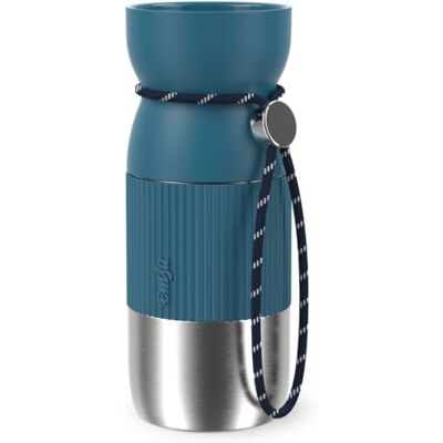 Emsa beYou Cup Reisebecher, Aroma-Erlebnis, 100% auslaufsicher spülmaschinengeeignet, 0,36 l, Überall einsetzbar, Petrol, N2195350 Emsa beYou Cup Reisebecher, Aroma-Erlebnis, 100% auslaufsicher spülmaschinengeeignet, 0,36 l, Überall einsetzbar, Petrol, N2195350