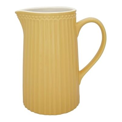GreenGate Krug, Karaffe, Jug Alice Porzellan Honey Mustard 1 l GreenGate Krug, Karaffe, Jug Alice Porzellan Honey Mustard 1 l