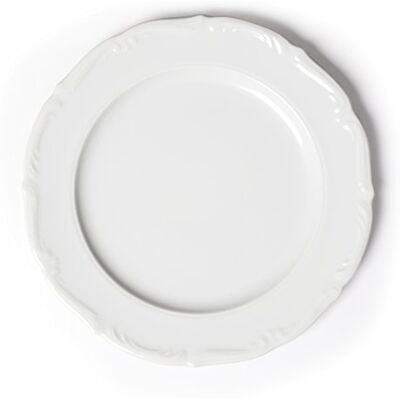 Excelsa - Mademoiselle - Weiß - 27x27 cm - Dinner plate Excelsa - Mademoiselle - Weiß - 27x27 cm - Dinner plate