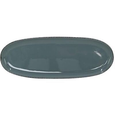 Van Well URBAN Platte 34x12,5 cm grau Steinzeug Servierplatte groß Buffet-Platte Käseplatte, zum Servieren & Dekorieren Van Well URBAN Platte 34x12,5 cm grau Steinzeug Servierplatte groß Buffet-Platte Käseplatte, zum Servieren & Dekorieren
