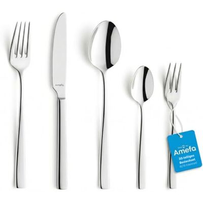 Amefa Fresh Besteck 30-teilig, 6 Personen, Edelstahl spülmaschinenfest Amefa Fresh Besteck 30-teilig, 6 Personen, Edelstahl spülmaschinenfest