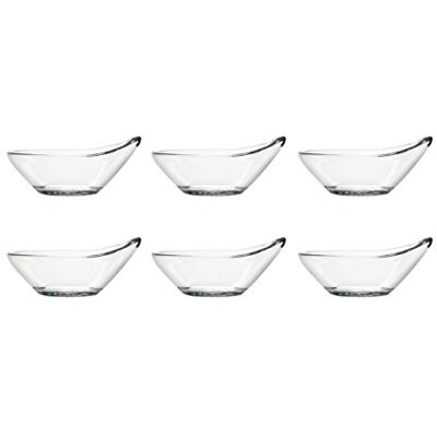 Pasabahce 53942 Gastroboutique Mini-Schälchen 6er Set Glasschüsseln 9,7 cm Tropfenform kleine Dipschalen, Tapas Bowls & Dessertschälchen für Buffet, Gastro & Zuhause Pasabahce 53942 Gastroboutique Mini-Schälchen 6er Set Glasschüsseln 9,7 cm Tropfenform kleine Dipschalen, Tapas Bowls & Dessertschälchen für Buffet, Gastro & Zuhause