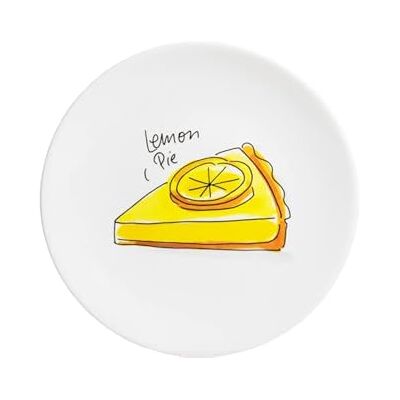 Blond Amsterdam Kuchenteller Zitronenkuchen, 18cm Keramik, Even Bijkletsen Kollektion, Für Gebäck & Kuchen, Mikrowellengeeignet, Handwäsche empfohlen Blond Amsterdam Kuchenteller Zitronenkuchen, 18cm Keramik, Even Bijkletsen Kollektion, Für Gebäck & Kuchen, Mikrowellengeeignet, Handwäsche empfohlen